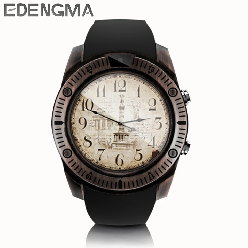 

2018 Newest Round Sport Bluetooth smartwatch KY003 Support SIM Call TF Card Pedometer Camera Vintage Smart Watch PK Y1 V8 V9