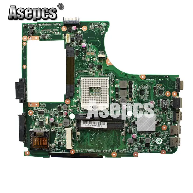 Asepcs N55SF материнская плата для ноутбука For Asus N55SL N55S тест оригинальная