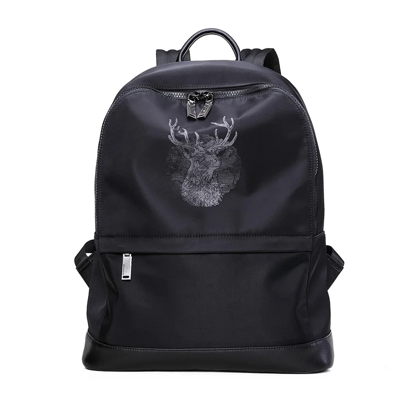

Fashion Waterproof College Style Simple Student Large Capacity Men Black Laptop Backpacks Harajuku Bag Anti Theft Bookbag