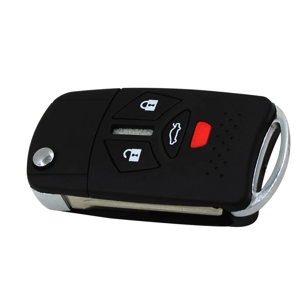 33Folding Flip Remote Key Shell Case fob Key For Mitsubishi Galant Eclipse Endeavor Outlander 4 Buttons Right Blade