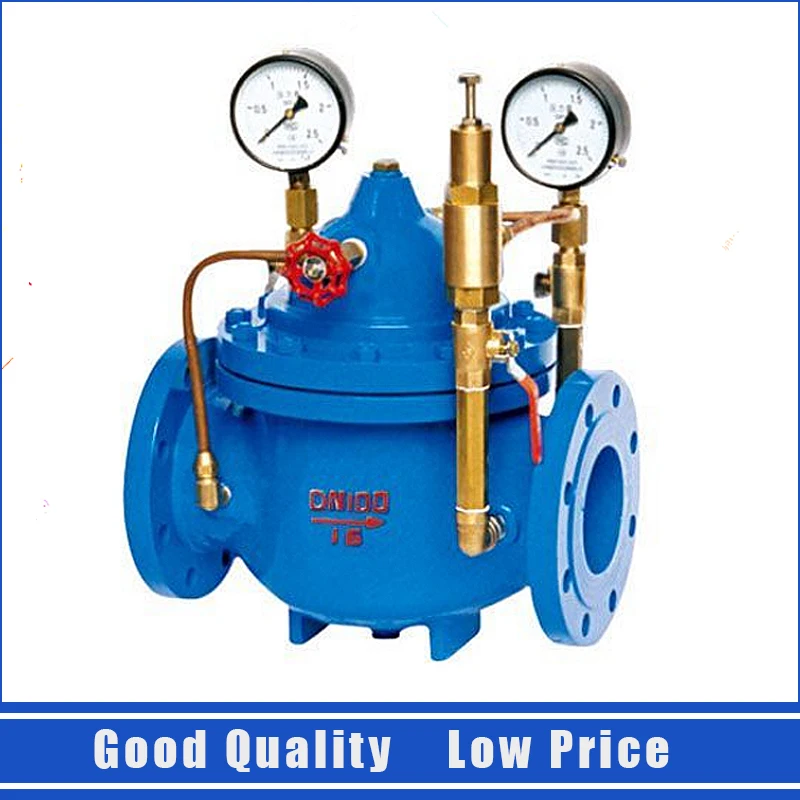 200X гидравлический распределительный клапан DN40 литое железо с регулируемой мощностью клапан