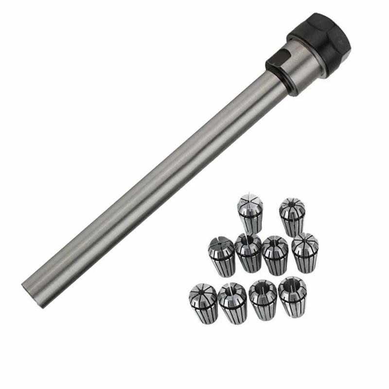 

11pcs Milling Lathe C16-ER16A-150L Straight Shank Chuck Spring Collect