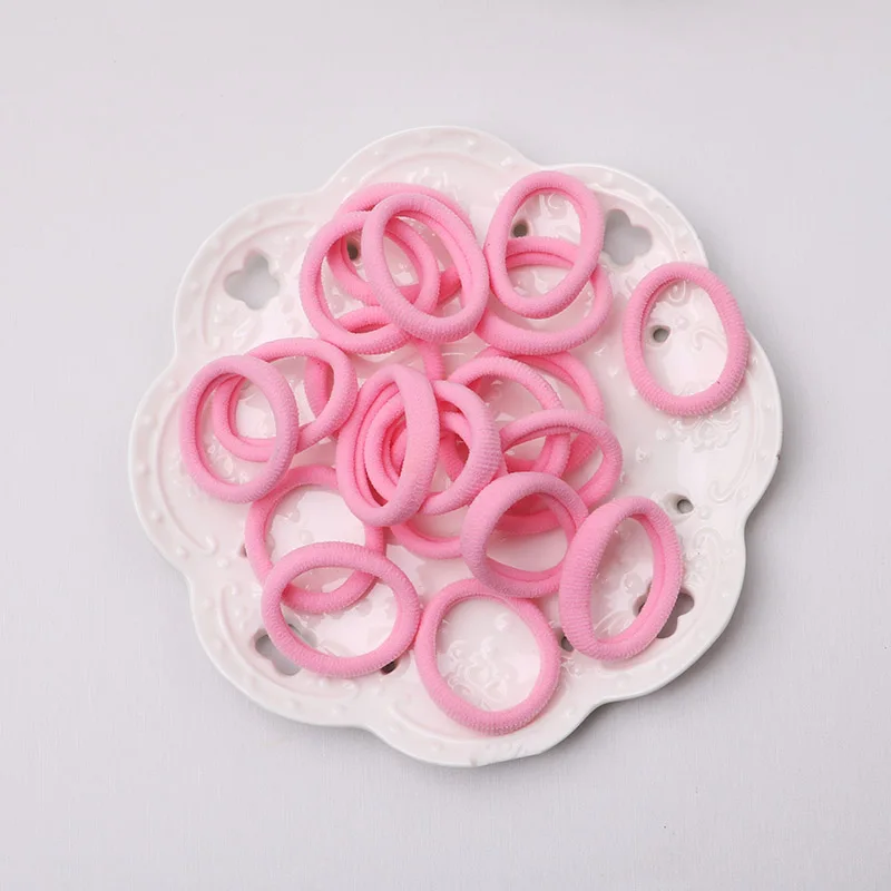 

20 pcs/lot Hair Bands Girls decorations Rubber Band for hair kids hair rope Hair Accessories Elastic 3cm