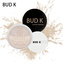 Бутон K рассыпчатая пудра 5 цветов макияж Порошковая Косметика водостойкая рассыпчатая пудра для кожи Косметика