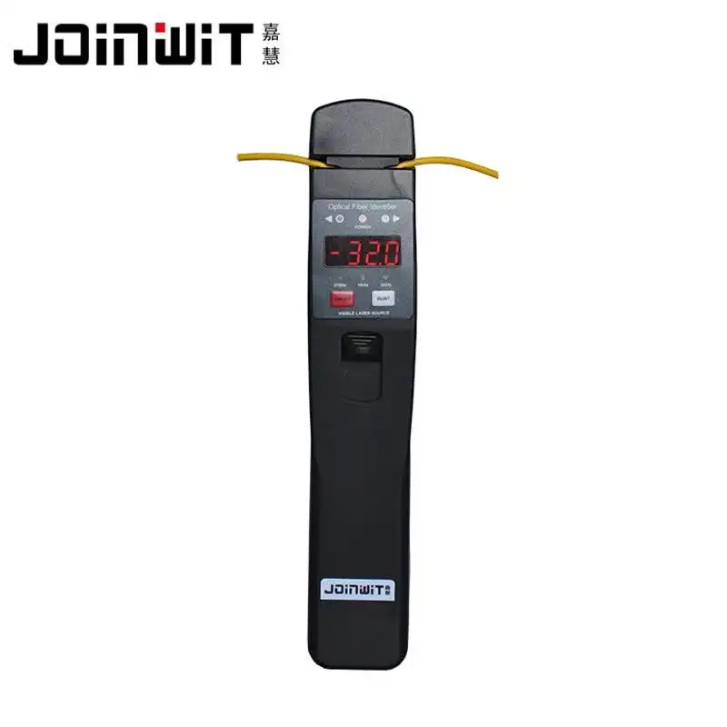 

Promotion Joinwit JW3306D Live Fiber Optical Identifier 10mw Visual Fault Locator Fiber Optic Identifier Plastic Black Color