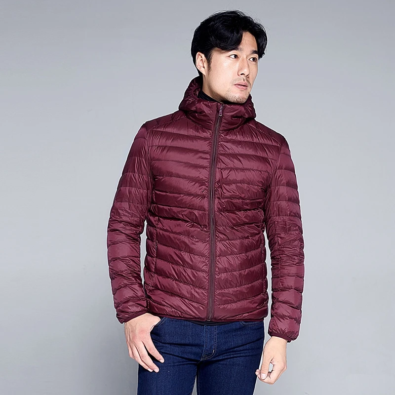 11XL 10XL Large Size Down Coats Male Ultra Light Down Jacket Men Windbreaker Feather Lightweigt Hooded Winter Parka down jacket,mens jacket