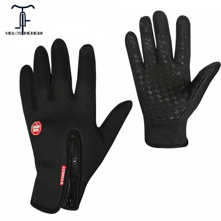 

Best Seller Winter Gloves Men Women Fleece Thermal Cycling Glove Road Bike MTB Tactical Gloves Skiing Sports Gloves for Bicycles