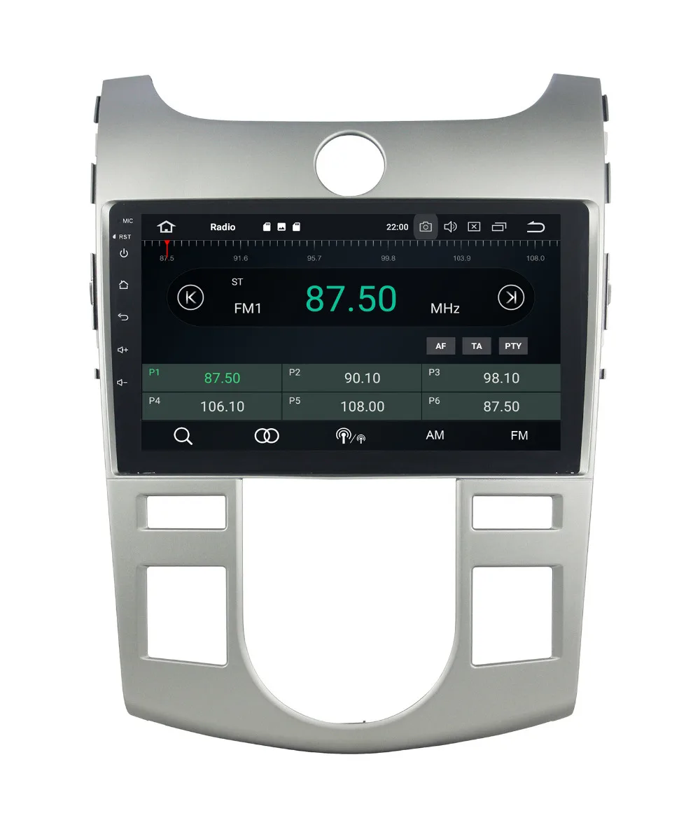 Best 9 inch 4G RAM 32G ROM Android 8.0 car dvd player for kia forte cerato 2008-2012 car gps navigation car stereo Radio head unit 3