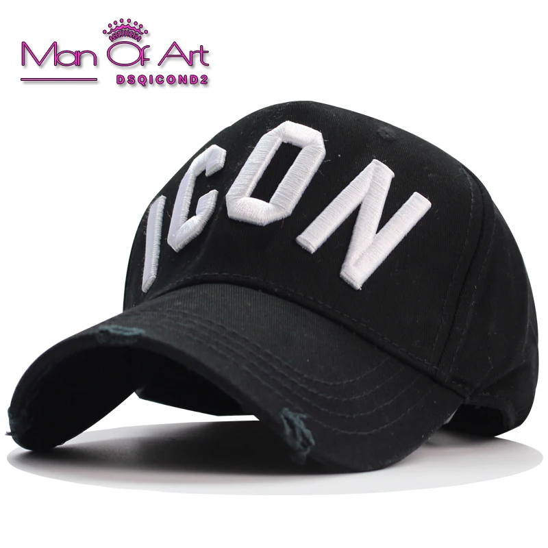 Wholesale Cotton Baseball Caps DSQ Letters High Quality Hats Men's and Women's Customers Design