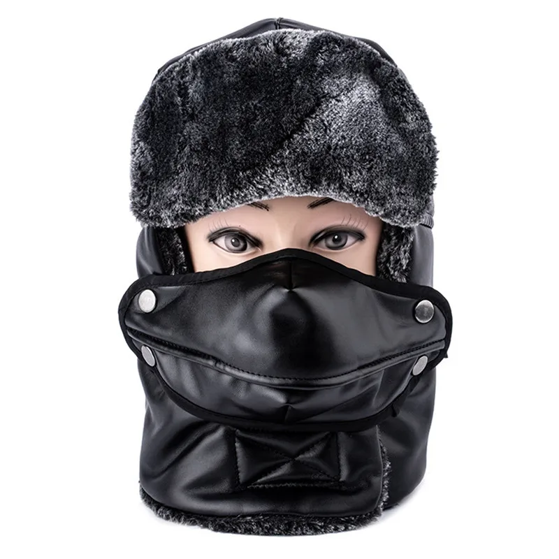 Зимняя кепка для велоспорта флис сохраняет тепло ветрозащитный Велоспорт маска Балаклава катание на лыжах рыбалка шапка для катания