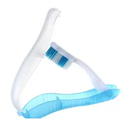 Пеший Туризм зубная щетка для чистки зубов инструменты Higiene устные Портативный одноразовые складной путешествия отдых Зубная щётка