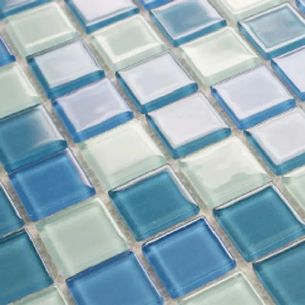 Crystal Gl Tile Design Square 1 Inch Tiling Mosaic Sheets Crystal Gl Tile Design Square 1 Inch