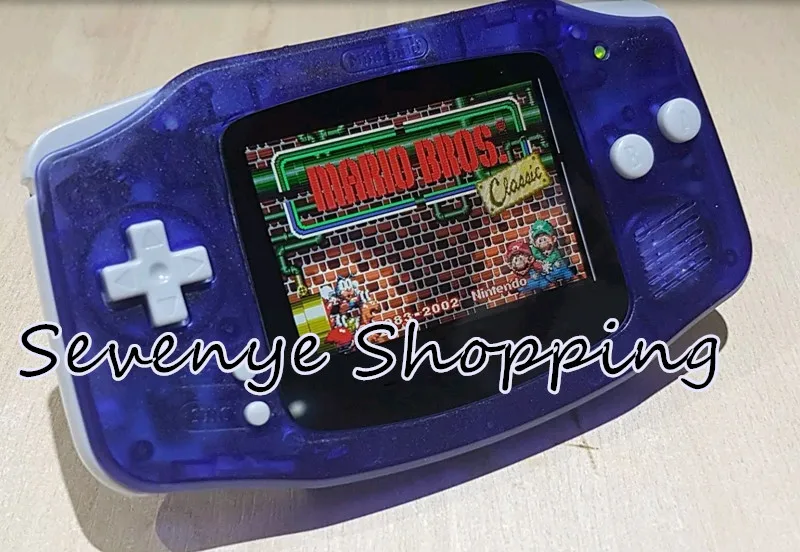 Высокое качество Игровая приставка для Nintndo Gameboy Advance Игровая приставка GBA с подсветкой AGS-101 светильник