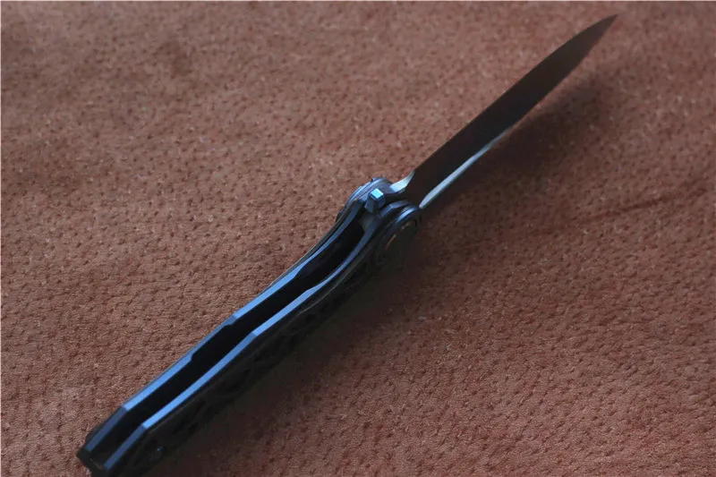 VENOM Кевин Джон гарпун складной нож M390 лезвие TC4/CF Ручка Кемпинг Охота выживания карманные Кухонные Ножи EDC инструменты