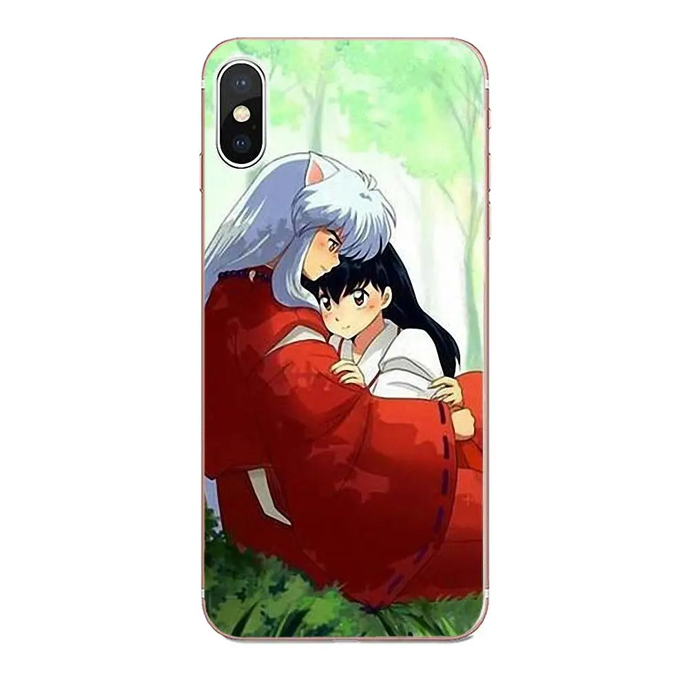 Inuyasha Япония Аниме Кагоме Мягкий ТПУ телефон Капа для Apple iPhone 4 4S 5 5C 5S SE 6 6S 7 8 Plus X XS Max