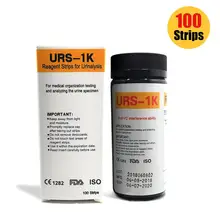 100 шт./компл. кетон полосок домашние кетоз мочи мочевой Тесты-диета Аткинса Вес потерять анализ Кето полоски Здоровое питание тела Тесты er