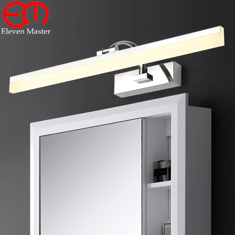 

minimalist mordern mirror lamp with plug bathroom moisture proof wall light LED mirror light mirror cabinet wall lamp KML0049