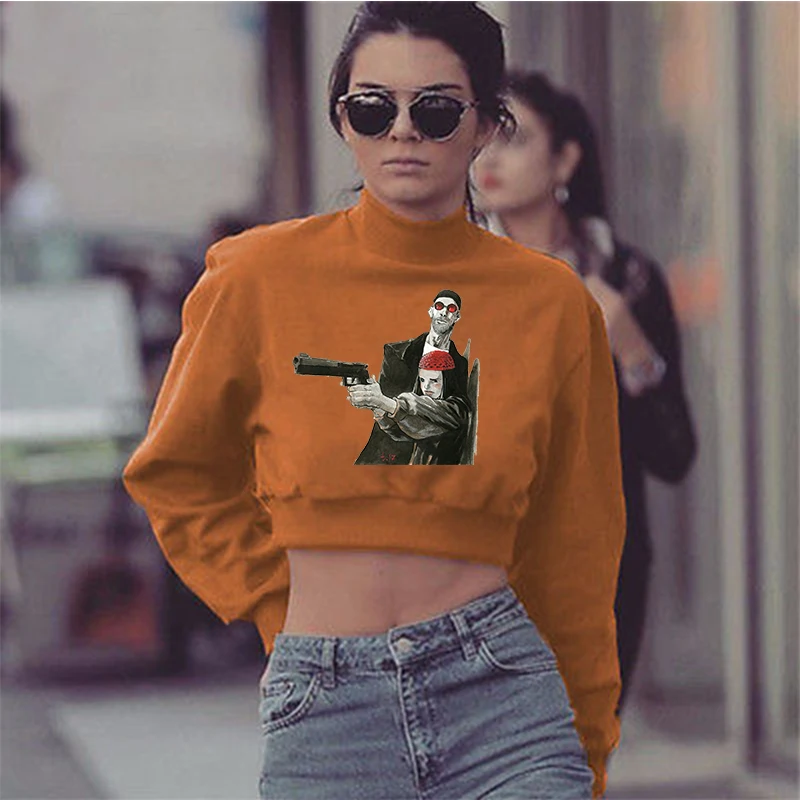 

Leon Mathilda Ironing on Heat Transfer Washable Patches Printing Patches Stickers for Clothes T-shirt DIY Appliques Wholesale