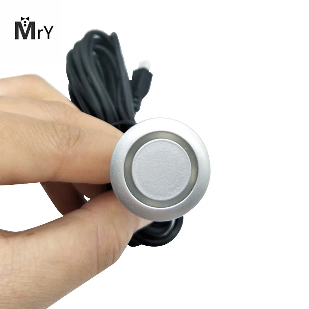 

MAHAQI DER-6 Visible Sensors Parking No Drill Hole Saw 19mm Car Alarm Systems Security Reverse Radar Sound Alert Indicator Syste