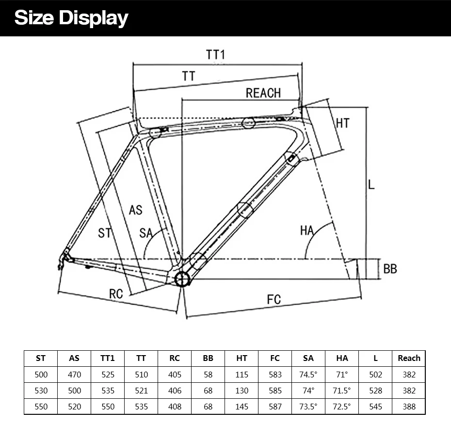Clearance Spcycle 2019 New Model Carbon Road Bike Frame Di2 and Mechanical Racing Bicycle Frameset BSA Size 50/53/55cm 9 Colors Available 0