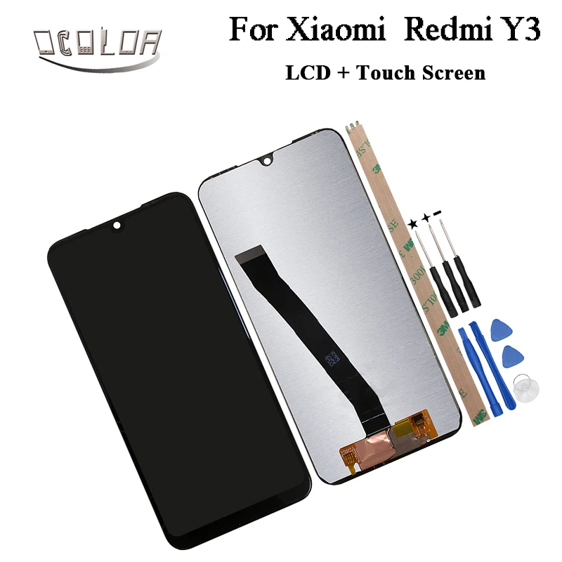 Ocolor для Xiaomi Redmi Y3 ЖК-дисплей и сенсорный экран ремонтная часть + инструменты клей