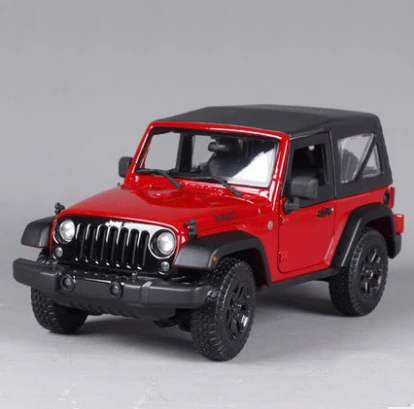 Maisto 1:18 JEEP WRANGLER RUBICON SUV литая под давлением модель автомобиля игрушка для ребенка подарок на день рождения оригинальная коробка