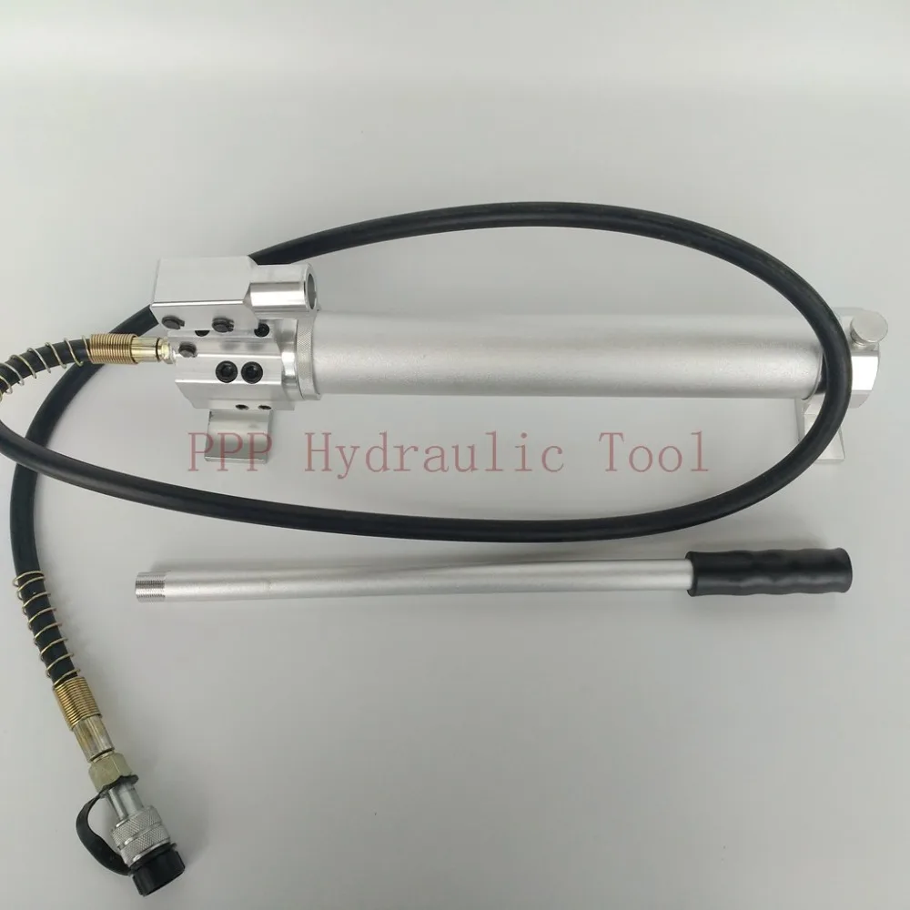 

Hydraulic hand pump manual pump CP700A,Oil capacity 900cc,Max output pressure 700bar PPP TOOLS