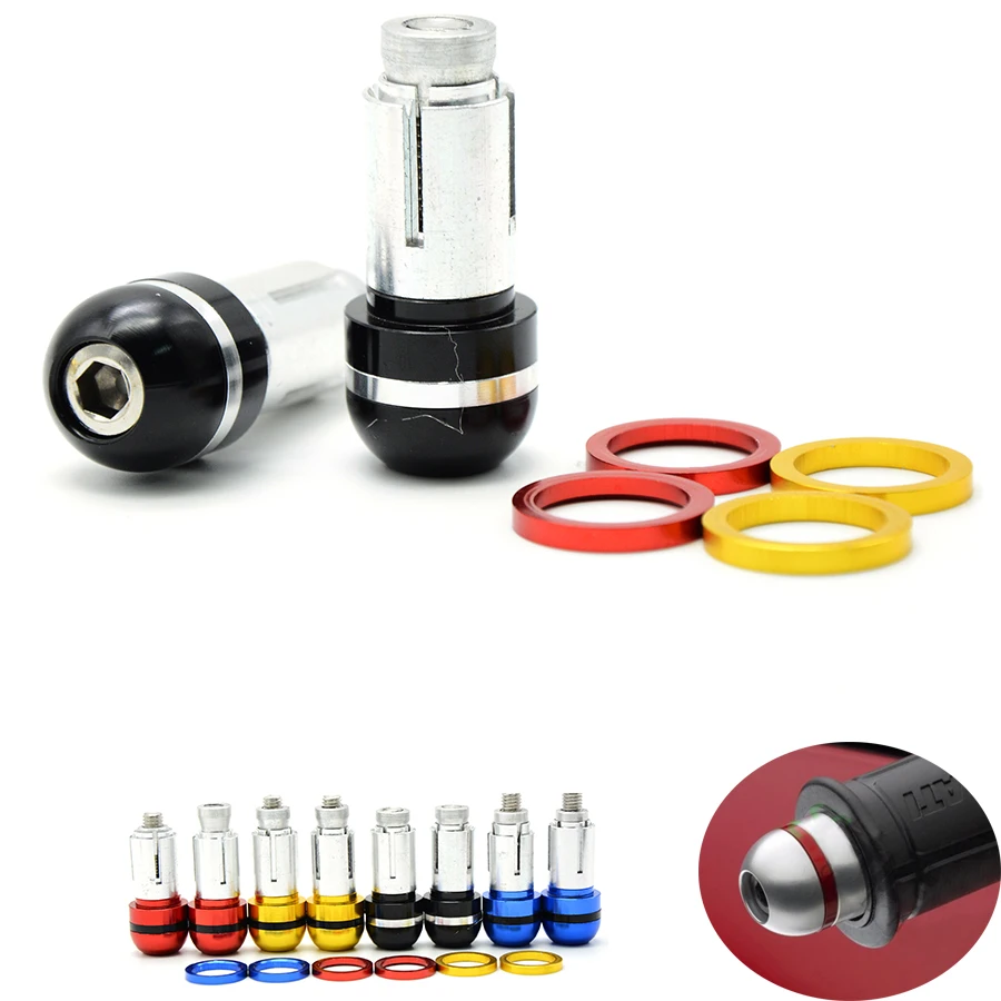 

22MM Motorcycle CNC Aluminum Handlebar Grips Bar Ends grips end Sliders For SUZUKI GSF 1250 Bandit S "GSR 600 " GSR 750 GSX 650