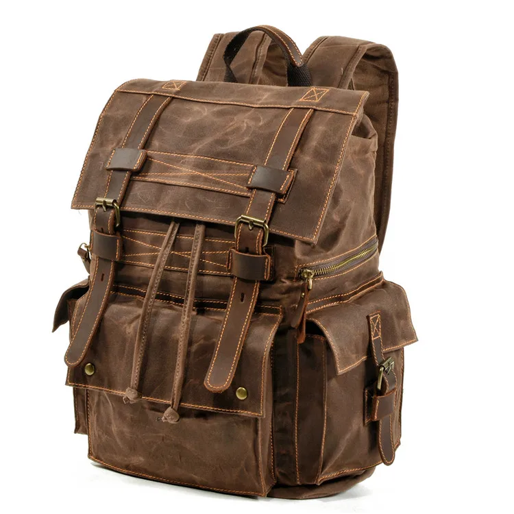 old rucksack
