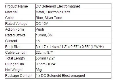 DC12V или 24 В 0.3A нажимной открытый каркас линейный Электромагнит всасывания 80 г 0.3A 10 мм 8N Холдинг