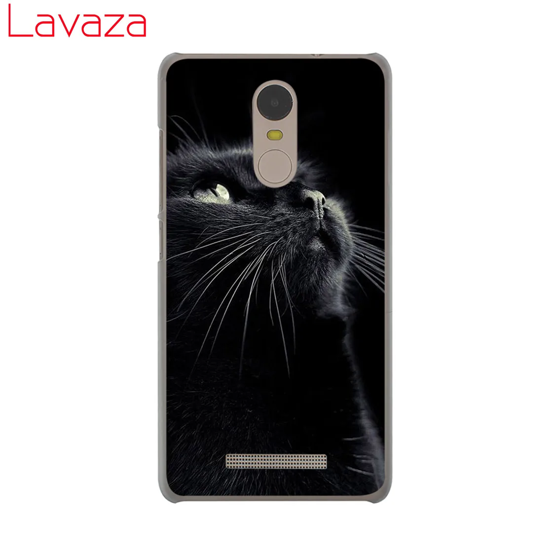 Lavaza черная кошка глядя глаза Жесткий Чехол для мобильного телефона чехол для Xiaomi Redmi 8A 7A 6A 5A 4A K20 Примечание 8 7 5 6 iPad Pro Plus 4 4X чехол s