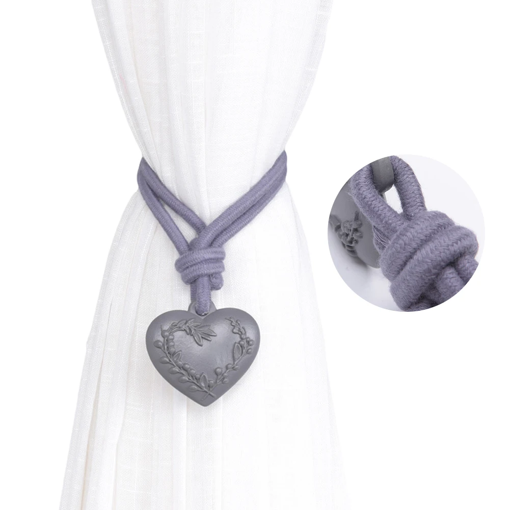 Креативное сердце окно занавеска галстук веревка Tieback держатель спальня украшение дома
