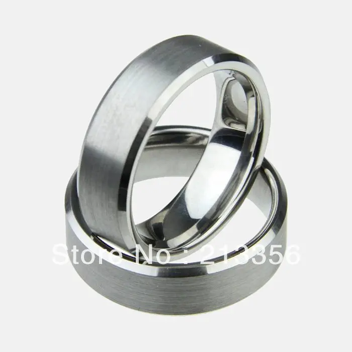 

FREE SHIPPING!USA WHOLESALES CHEAP PRICE BRAZIL RUSSIA HOT SELLING 8MM WOMEN&MENS SILVER BRUSHED HIS/HER TUNGSTEN WEDDING RING