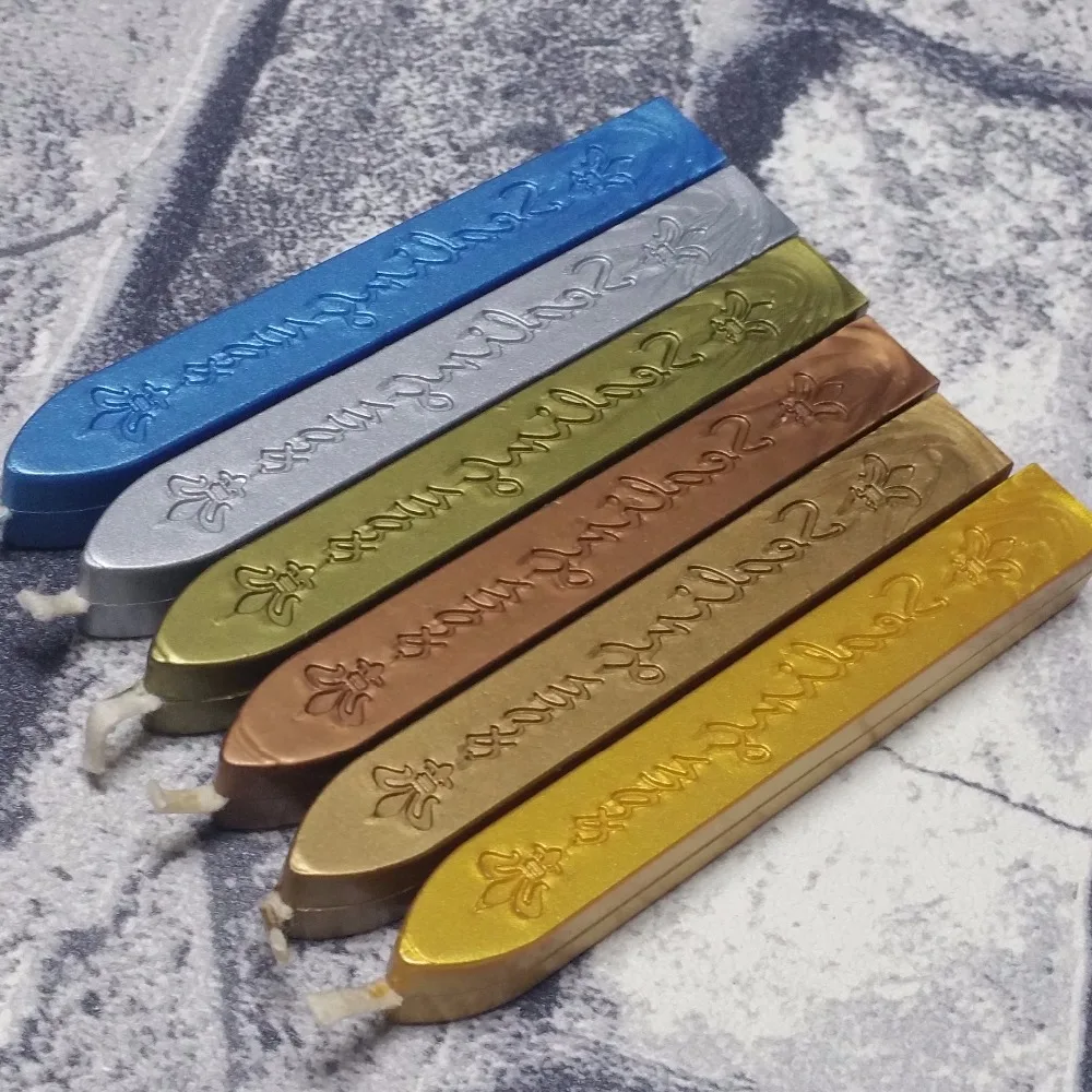 

Lowest Price 10pcs Colorful Sealing Wax Stick Stamp Wax For Documents Sealing Retro Standard Stamp Seal Wax