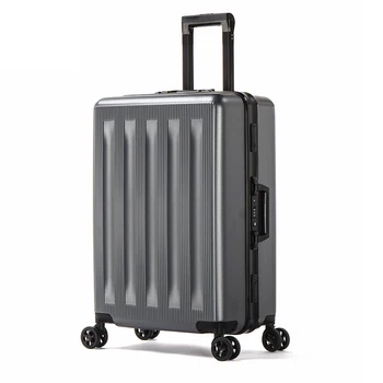 

2018 New Creative Student Rolling Luggage Spinner Women Fashion Trolley Suitcase with Wheels mala 20 24 inch Carry On Travel Bag
