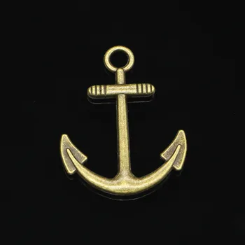 

58pcs Antique Bronze Plated anchor sea Charms for Jewelry Making DIY Handmade Pendants 31*25mm