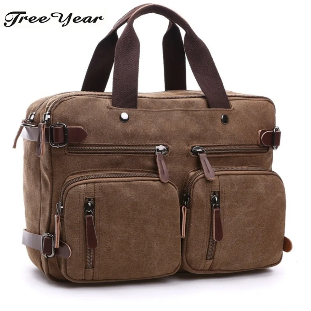 

2018 New Multifunction Shoulder Bag Four Colors Options Large Capacity Briefcase Handbag Fit for 15.6 inch Laptop Crossbody Bag