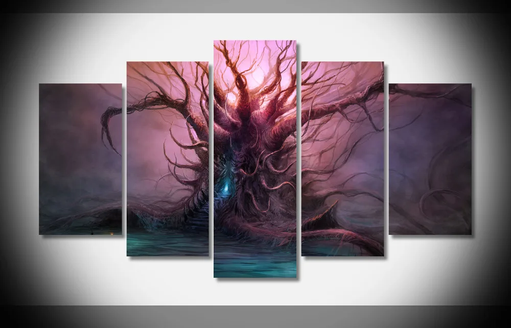 

8158 DUNGEONS AND DRAGONS poster Framed Gallery wrap art print home wall decor wall picture Already to hang digital print whole