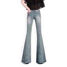 Весенние женские синие джинсы с высокой талией, однобортные обтягивающие джинсы, женские широкие джинсы размера плюс