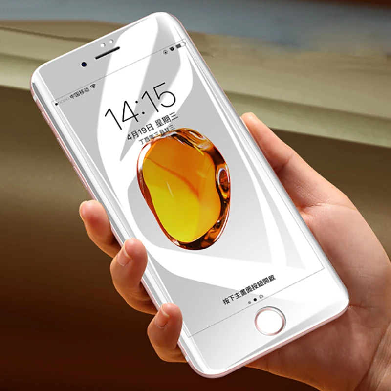 TeoYall 5D Стекло на айфон X 7 8 6 6s PLUS изогнутые закаленное Экран протектор для плюс
