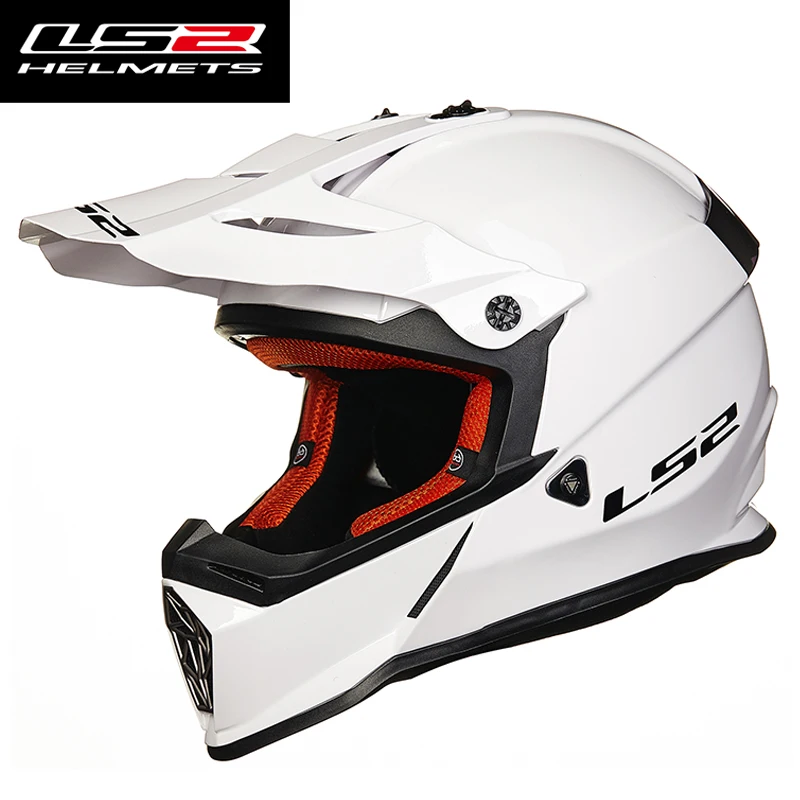 LS2 MX437 atv dirtbike cross moto rcycle шлем moto cross racing внедорожный Мото шлем, одобренный ECE capacste casco