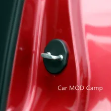 For Mazda CX-5 CX5 2017 2018 Plastic Interior Door Lock Buckle Protector Guard Cover 4pcs Car Styling Accessories!