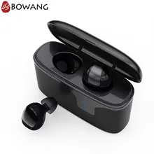 

Professional Waterproof Sport Earphone BOWANG S2 Wireless Earbuds Mini Bluetooth Earphone with Power Dock For Xiaomi Huawei E04