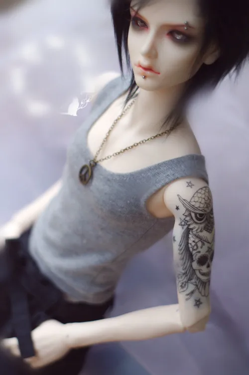 Базовая майка для BJD 1/6 YOSD, 1/4 MSD 1/3 SD13 SD17 Одежда для кукол CMB42