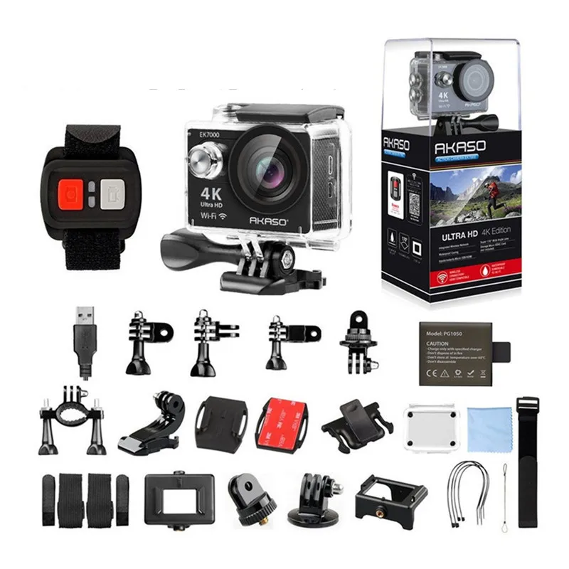 AKASO EK7000 Action camera Ultra HD 4K WiFi 1080P