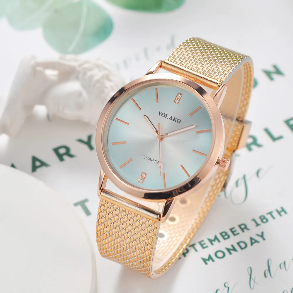 

Luxury Geneva Women Watch Sport Business Stainless Steel Dial Plastic leather Strap Analog Quartz Wrist Watch relogio feminino40