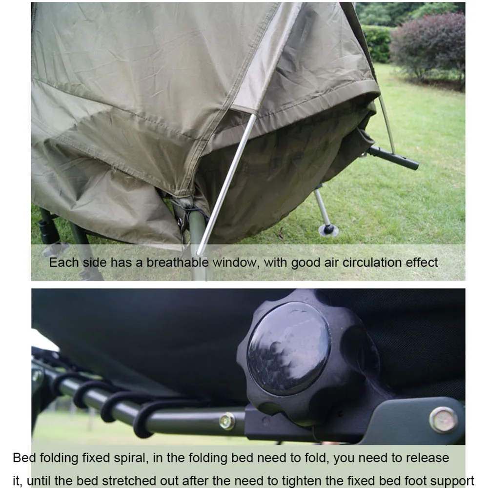 folded tents' details