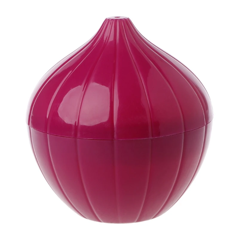 

Onion Container Food Holder Unique Bulb Shaped Fresh Storage Saver Kitchen