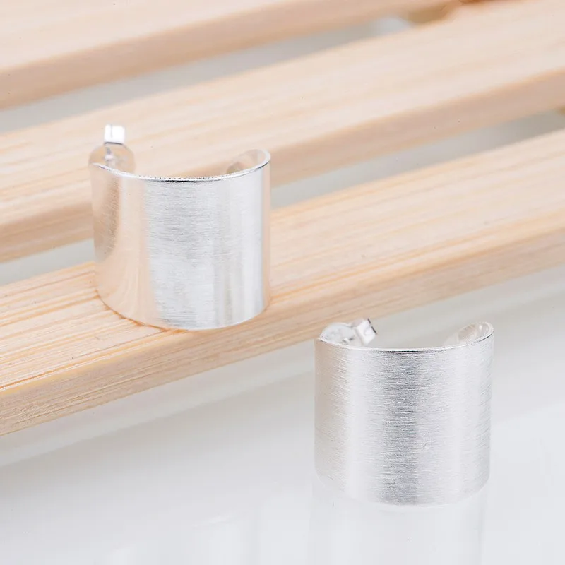 silver plated earrings 925 jewelry for women silver earrings LQ-E218 CTJWNYCP - Image 3