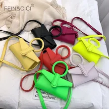 Яркая сумка-мессенджер для женщин и девушек, летняя маленькая мини-сумочка-конверт, ins, Модная Портативная сумка через плечо